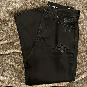 Old Navy high rise slouchy straight